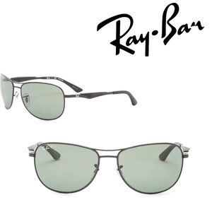 NWT - Ray-ban 59mm Polarized Aviator Sunglasses